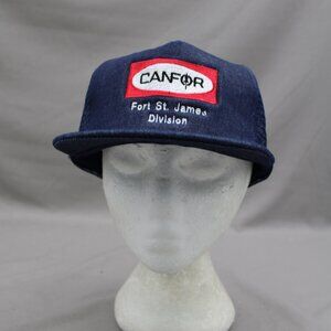 Vintage Logging Hat - Canfor Fort St James - Adult Snapback